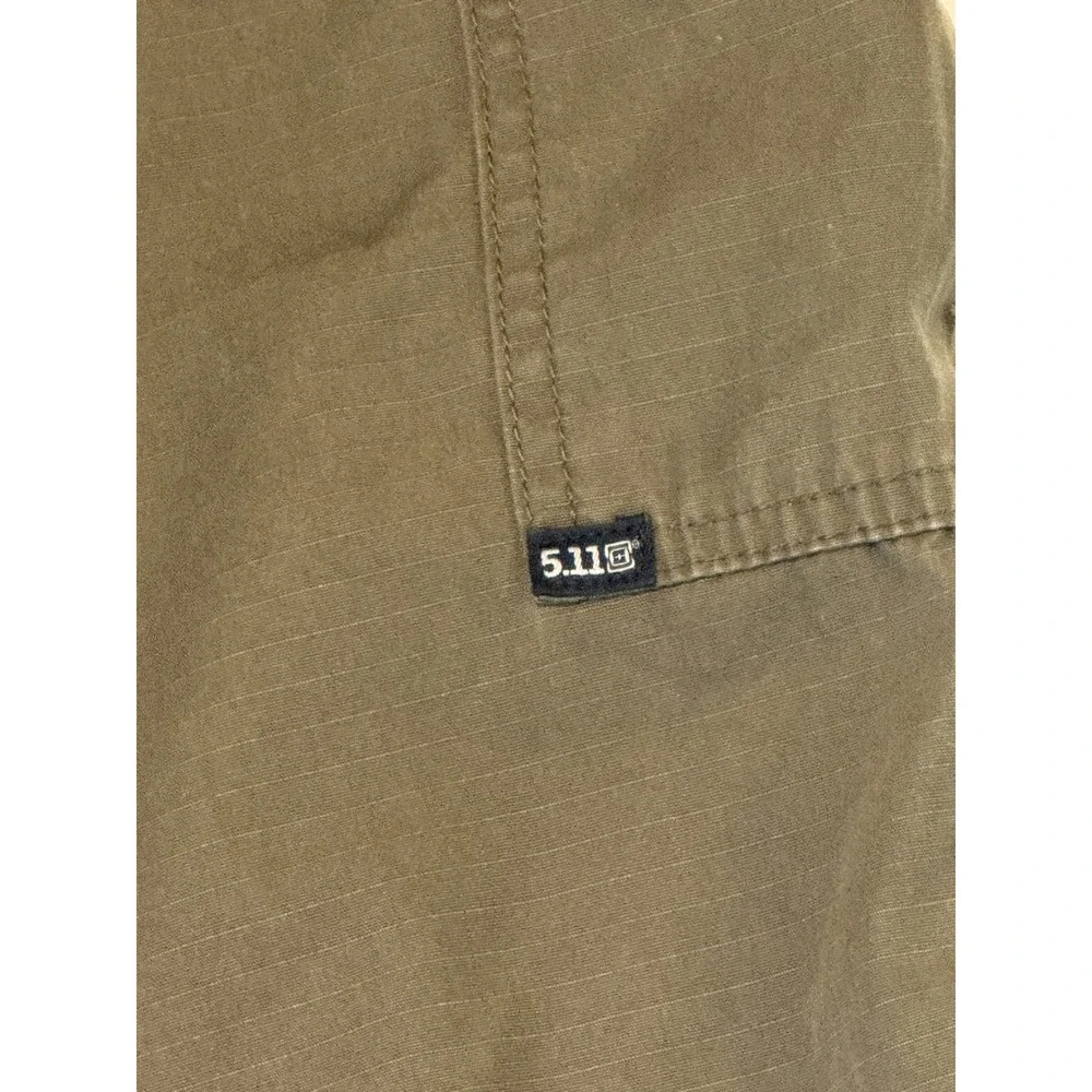 5.11 Tactical Cargo Pants Mens 32x30 Olive Green Ripstop Utility Trousers 74273